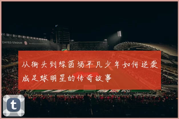 从街头到绿茵场平凡少年如何逆袭成足球明星的传奇故事
