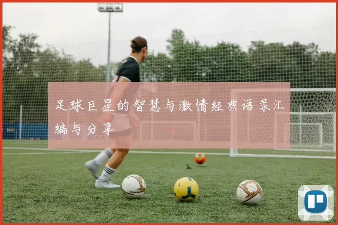 足球巨星的智慧与激情经典语录汇编与分享