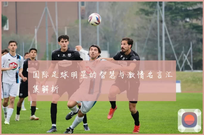 国际足球明星的智慧与激情名言汇集解析