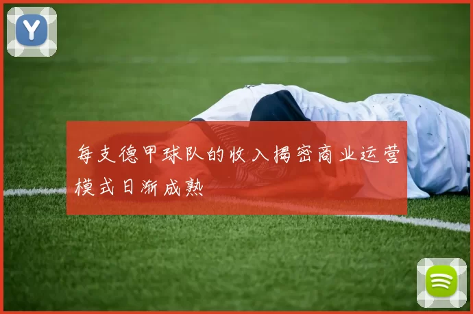 每支德甲球队的收入揭密商业运营模式日渐成熟